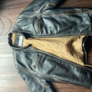 Marc New York leather jacket (real leather) worn once size M